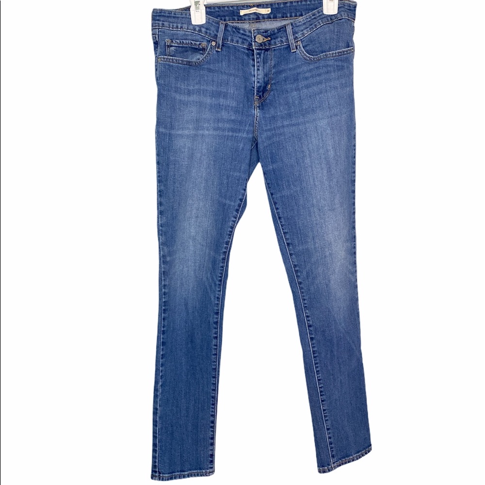 LEVI’S light wash 711 skinny jeans